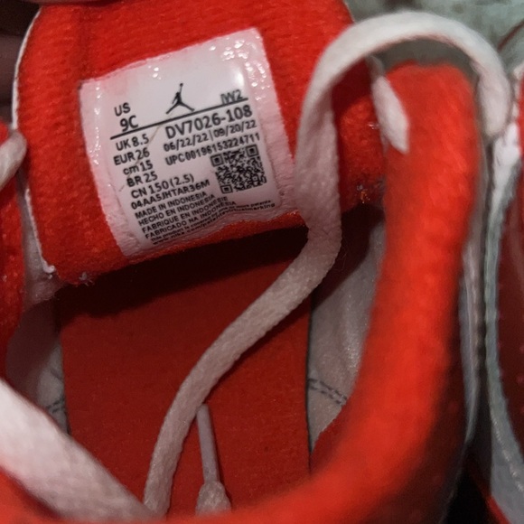 Kids toddler Jordan 3 retro “dunk on mars” size 9c - Picture 7 of 13